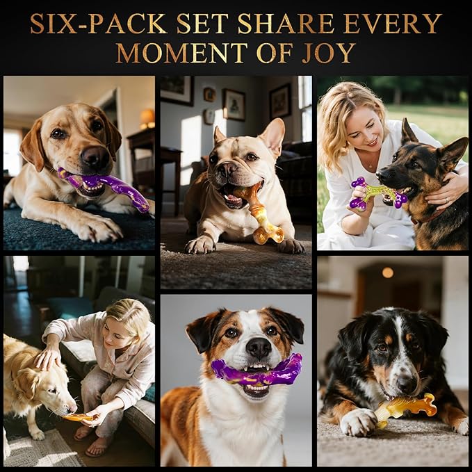Frienhund 6 Pack Indestructible Dog Toys - Image 7