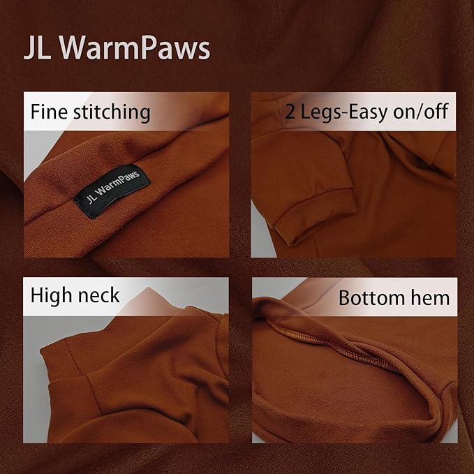 Fleece Sphynx Cat Sweater Pullover - Image 5