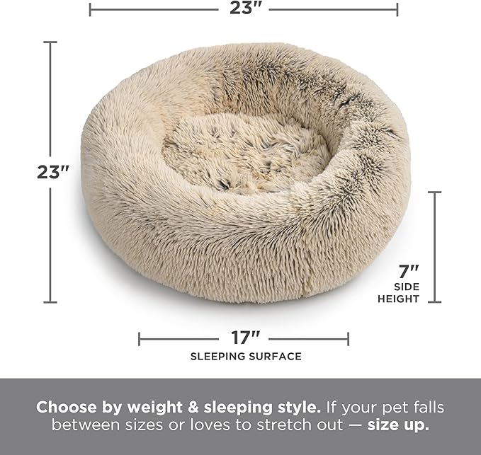 Best Friends by Sheri The Original Calming Donut Dog Bed - Image 9