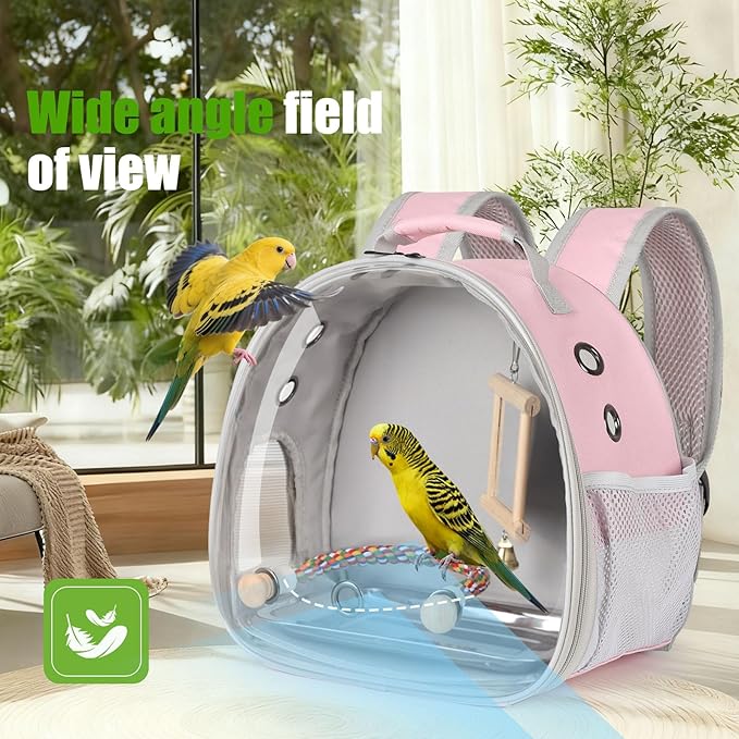 Portable Parrot Travel Cage Carrier - Image 5