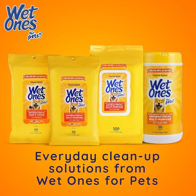 Wet Ones for Pets Antibacterial Dog Paw Cleaner - Image 11