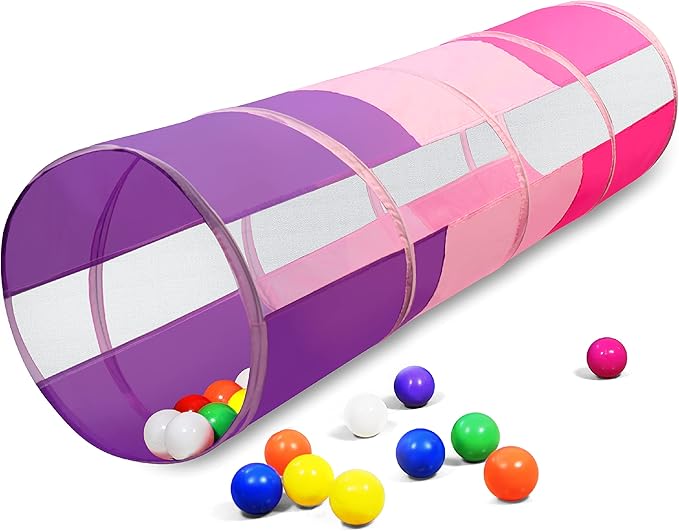 Hide N Side 6ft Crawl Through Play Tunnel Toy, Pop up Tunnel - Image 8