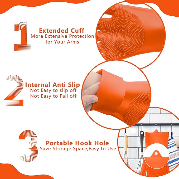 Pet Grooming Gloves—Dog Washing Gloves - Image 6