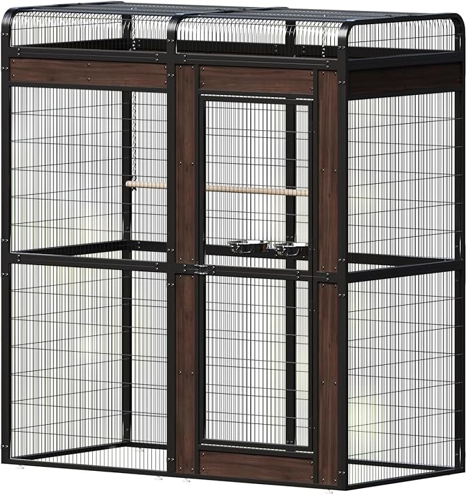 Large Bird Cage for Parakeets Outdoor Bird Aviary Parrot Cage - Image 9