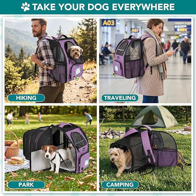 PetAmi Expandable Dog Backpack Carrier - Image 7