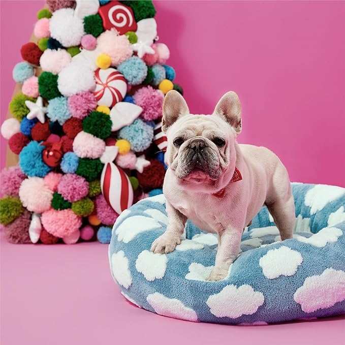 LE SURE Shown on TV Donut Dog Bed Medium Size Dog - Image 7