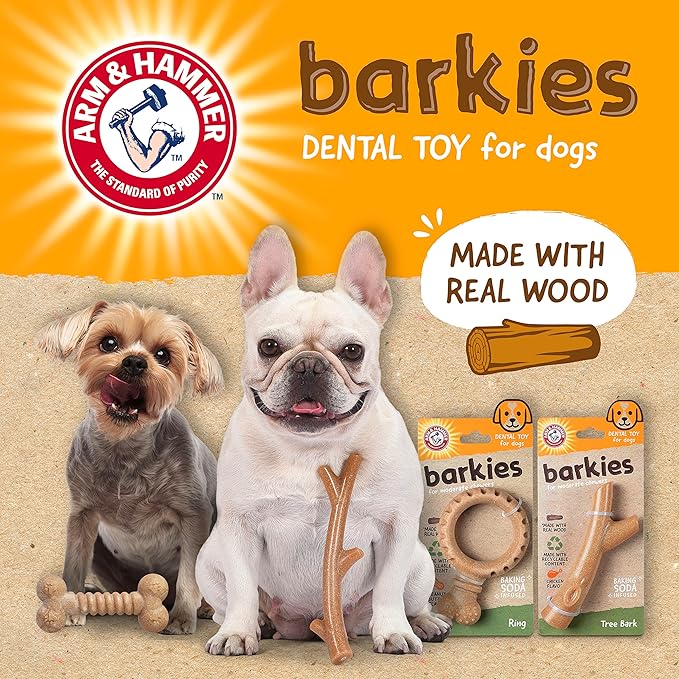 Arm & Hammer for Pets Barkies Tree Branch Compressed Wood Collection, 8 Inch - Image 10