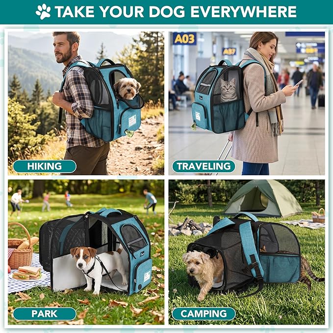 PetAmi Expandable Dog Backpack Carrier - Image 7