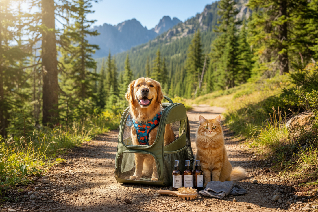 Adventure-Ready Pets: Using Carriers & Travel Products, Apparel & Accessories, and Grooming Essentials for Outdoor Excursions