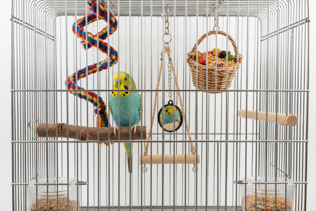 Must-Have Supplies for Happy Pet Birds