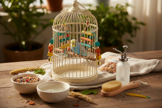 Bird Owner Essentials: Using Birdcage Accessories, Feeding & Watering Supplies, and Grooming Products for a Thriving Companion Bird
