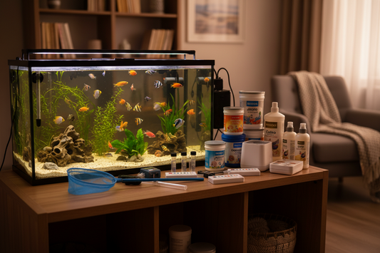 Building the Ultimate Aquarium Care Station: Using Aquarium Accessories, Feeding & Watering Supplies, and Pet Gear for a Healthy Tank System