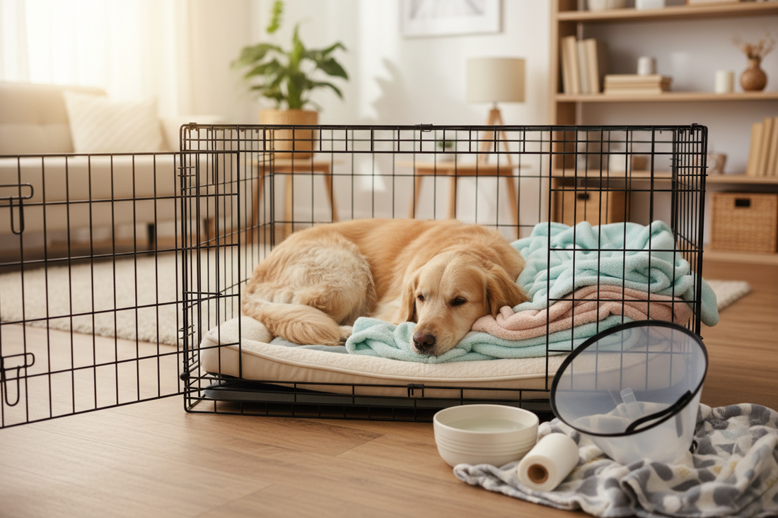 Creating a Comfortable Recovery Space: Using Crates, Beds & Furniture, and Health Supplies After Pet Surgery or Injury