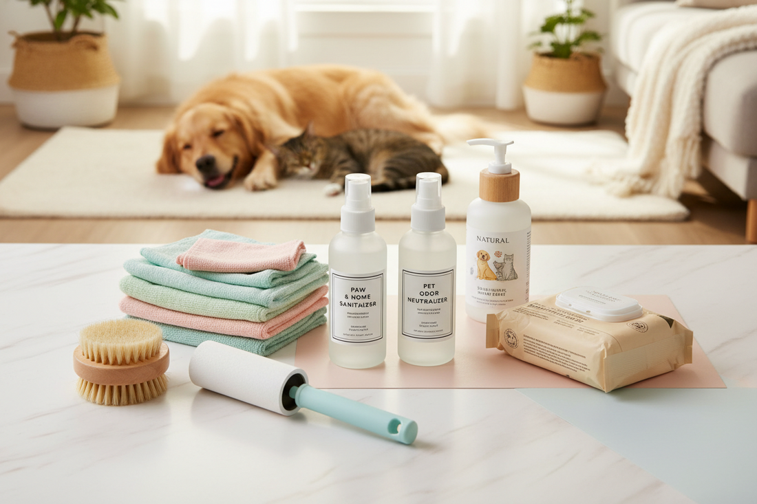 Essential Cleaning Supplies for Pet Owners