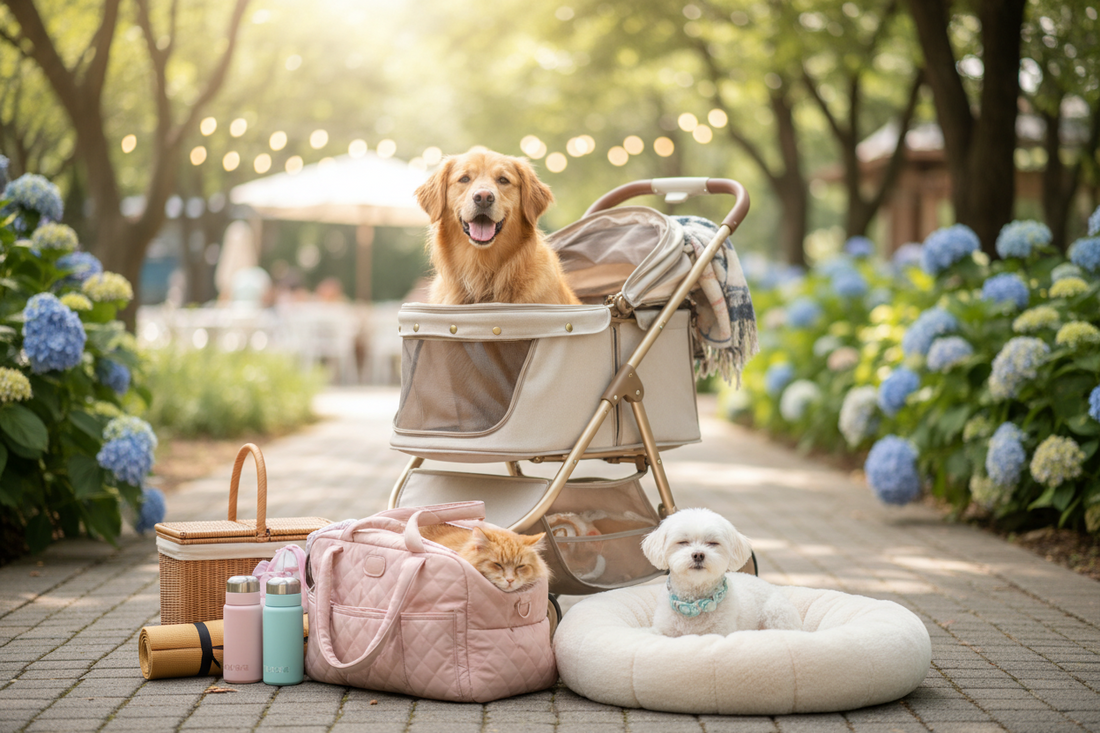 Pet Travel Comfort: How Carriers & Strollers, Beds & Furniture, and Collars Improve Every Journey