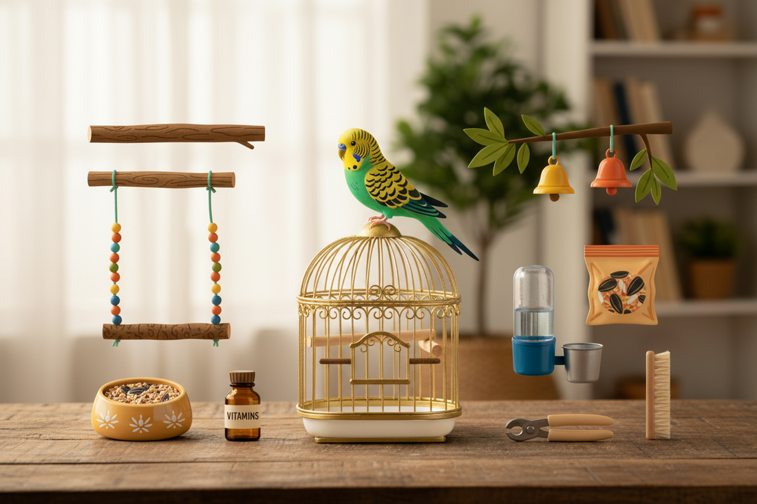 The Complete Bird Owner’s Guide to Birdcage Accessories, Feeding & Watering Supplies, and Health Supplies
