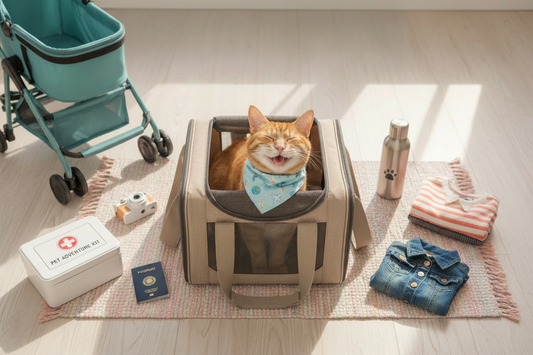 Travel-Ready Cats: Using Carriers & Strollers, Apparel & Accessories, and Health Supplies for Stress-Free Adventures