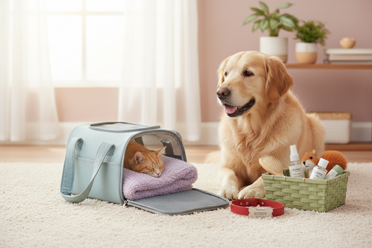 Stress-Free Vet Visits: Using Carriers & Travel Products, Health Supplies, and Collars to Prepare Your Pet for Appointments