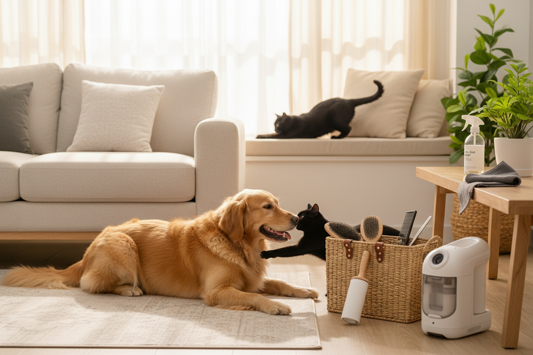 The Best Supplies for a Cleaner Pet Home