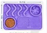 Silicone Dog Feeding Mat with Slow Feeder & Lick Pad - Image 5