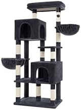 Heybly 68.1" Cat Tree with Oversized Top Platform & Wide Base, Heavy Duty Cat - Image 4