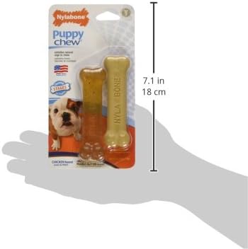 Nylabone New Puppy Power Chew Stages, Soothing Puppy Teething Toys, Chew Bones - Image 3