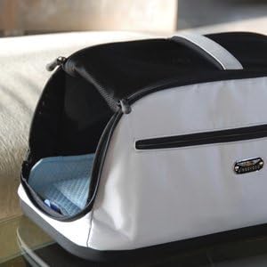 DryFur Pet Carrier Insert Pads size Small 19.5in x 12.5in Blue - Image 3