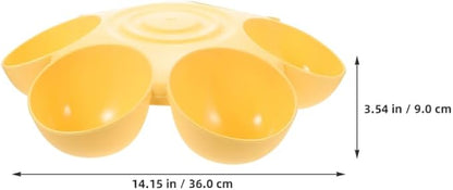 POPETPOP 2pcs Pet Feeding Bowl Sturdy Cat Water Bowl Dog Food Feeder Petal - Image 2