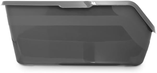 So Phresh by Petco Scatter Shield High-Back Litter Box Charcoal Large 18" L X - Image 3
