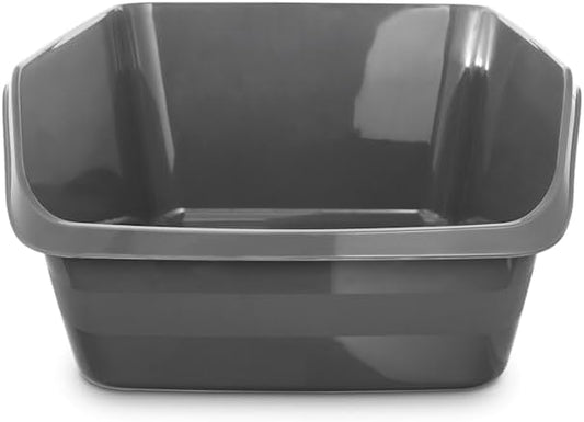 So Phresh by Petco Scatter Shield High-Back Litter Box Charcoal Large 18" L X by Petco