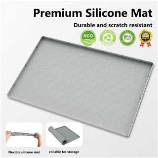 MateeyLife Silicone Mat Waterproof 12"X19", Dog Bowl Mats - Image 2