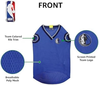 Pets First NBA DALLAS MAVERICKS DOG Jersey, Large - Image 2
