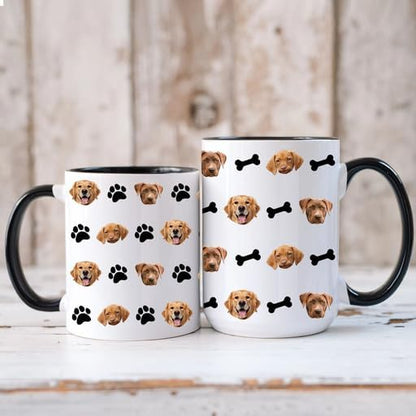 Custom Pet Photo Coffee Mug – All-Over Personalized Cup - Image 2