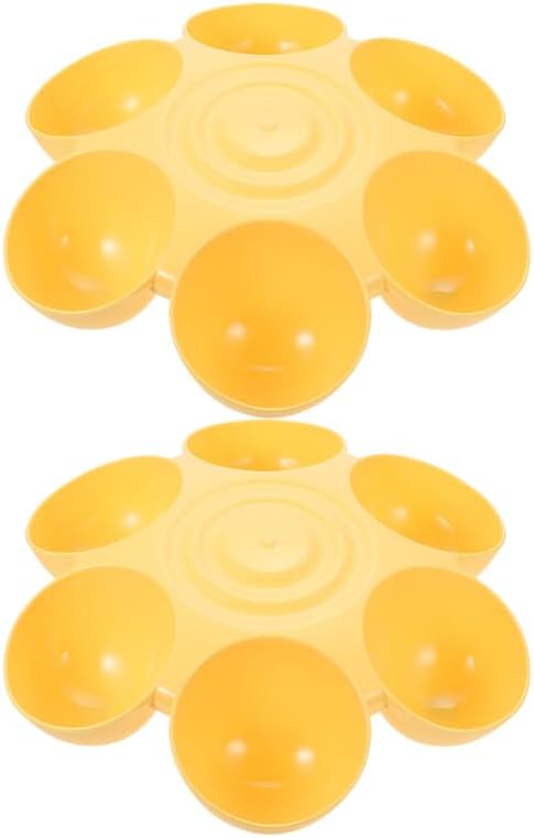POPETPOP 2pcs Pet Feeding Bowl Sturdy Cat Water Bowl Dog Food Feeder Petal - Image 8