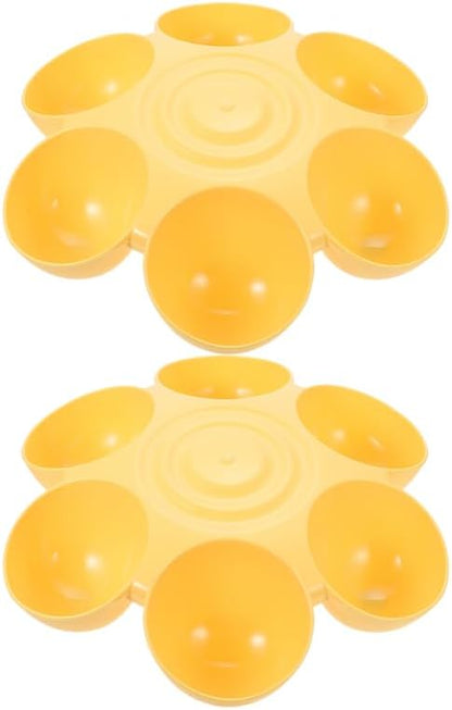 POPETPOP 2pcs Pet Feeding Bowl Sturdy Cat Water Bowl Dog Food Feeder Petal - Image 8