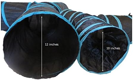 Feline Ruff Premium 3 Way Cat Tunnel. Extra Large 12 Inch Diameter and Extra - Image 5