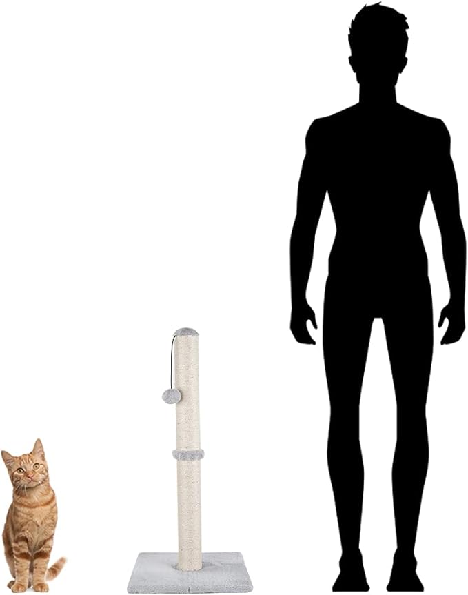 Dimaka 29" Height Tall Cat Scratching Post, Claw Scratcher - Image 7
