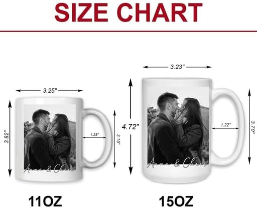 Personalized Couple Photo Mug – Custom Coffee Cup - Image 6
