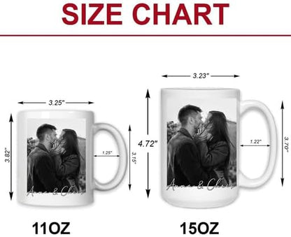 Personalized Couple Photo Mug – Custom Coffee Cup - Image 6
