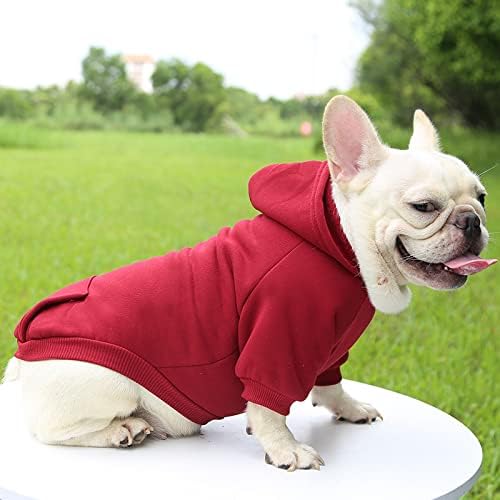 TAPBULL Dog Dresses, Fashionable Pet Dog Sweatshirt Clothes in Dark Colors - Image 4