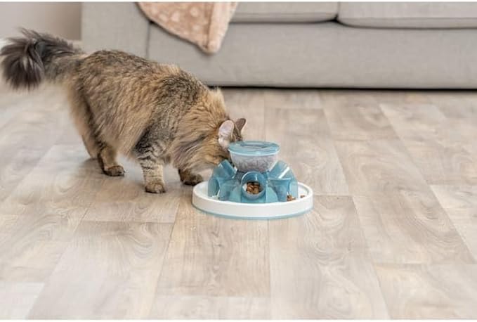 TRIXIE Tunnel Slow Feeder for Cats and Dogs, Interactive Cat Toy, Pet Food - Image 2