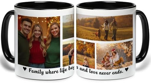 Personalized Photo Mug – Custom Coffee Cup by Hanatoca