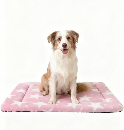 Dog Bed Mat, Reversible Crate Pad & Durable Dog Bed by FogkissComfyPawsHome