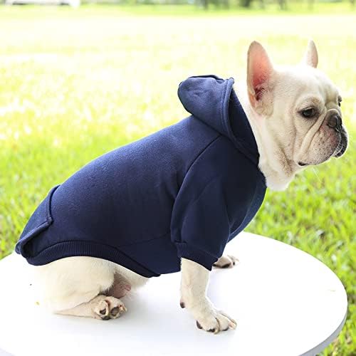 TAPBULL Dog Dresses, Fashionable Pet Dog Sweatshirt Clothes in Dark Colors - Image 6