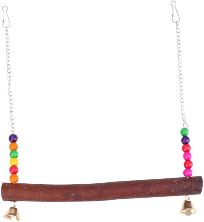 Yardwe Parrot Wooden Hanging Swing by YARDWE