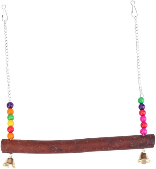 Yardwe Parrot Wooden Hanging Swing by YARDWE