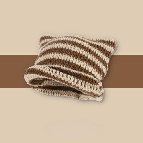 Crochet Hats for Women Cat Beanie Vintage Beanies Women Fox Hat Grunge - Image 2