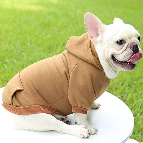 TAPBULL Dog Dresses, Fashionable Pet Dog Sweatshirt Clothes in Light Colors - Image 6