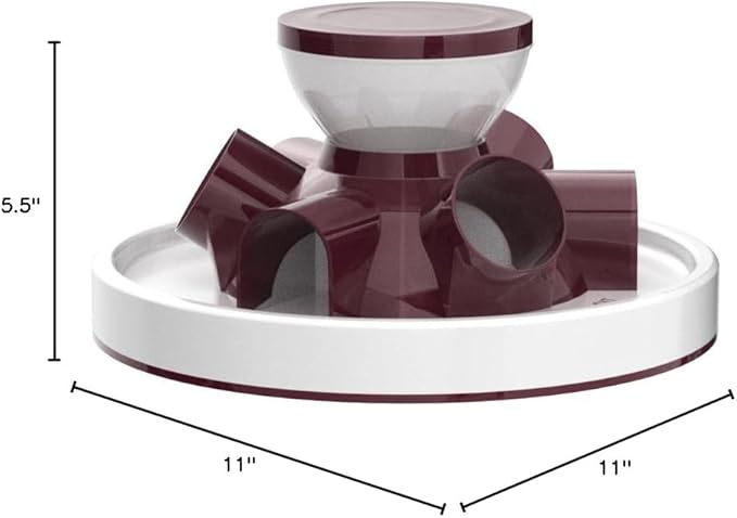 TRIXIE Tunnel Slow Feeder for Cats and Dogs, Interactive Cat Toy, Pet Food - Image 6