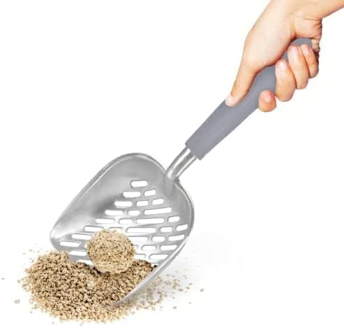 SunGrow Cat Litter Scoop, Life Transforming Cat Scooper, Saves Clear Litter - Image 2